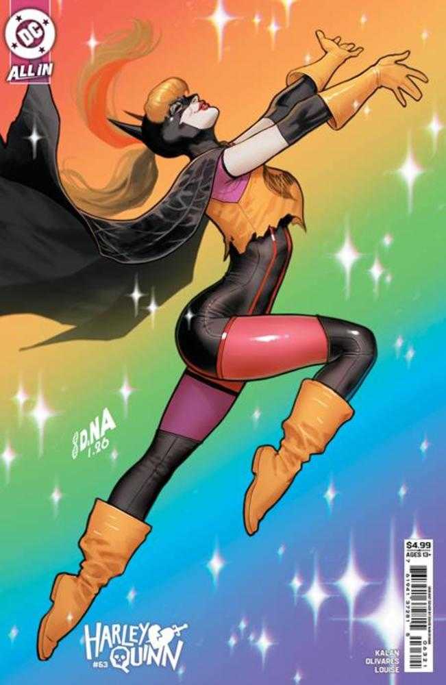 Harley Quinn 63 Cover B David Nakayama Card Stock Variant - Cadets Toys & Comics