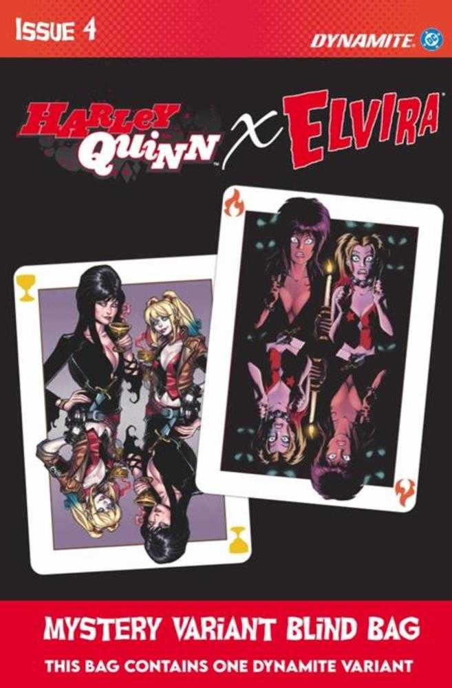 Harley Quinn X Elvira 4 Cover E Blind Bag Variant - Cadets Toys & Comics