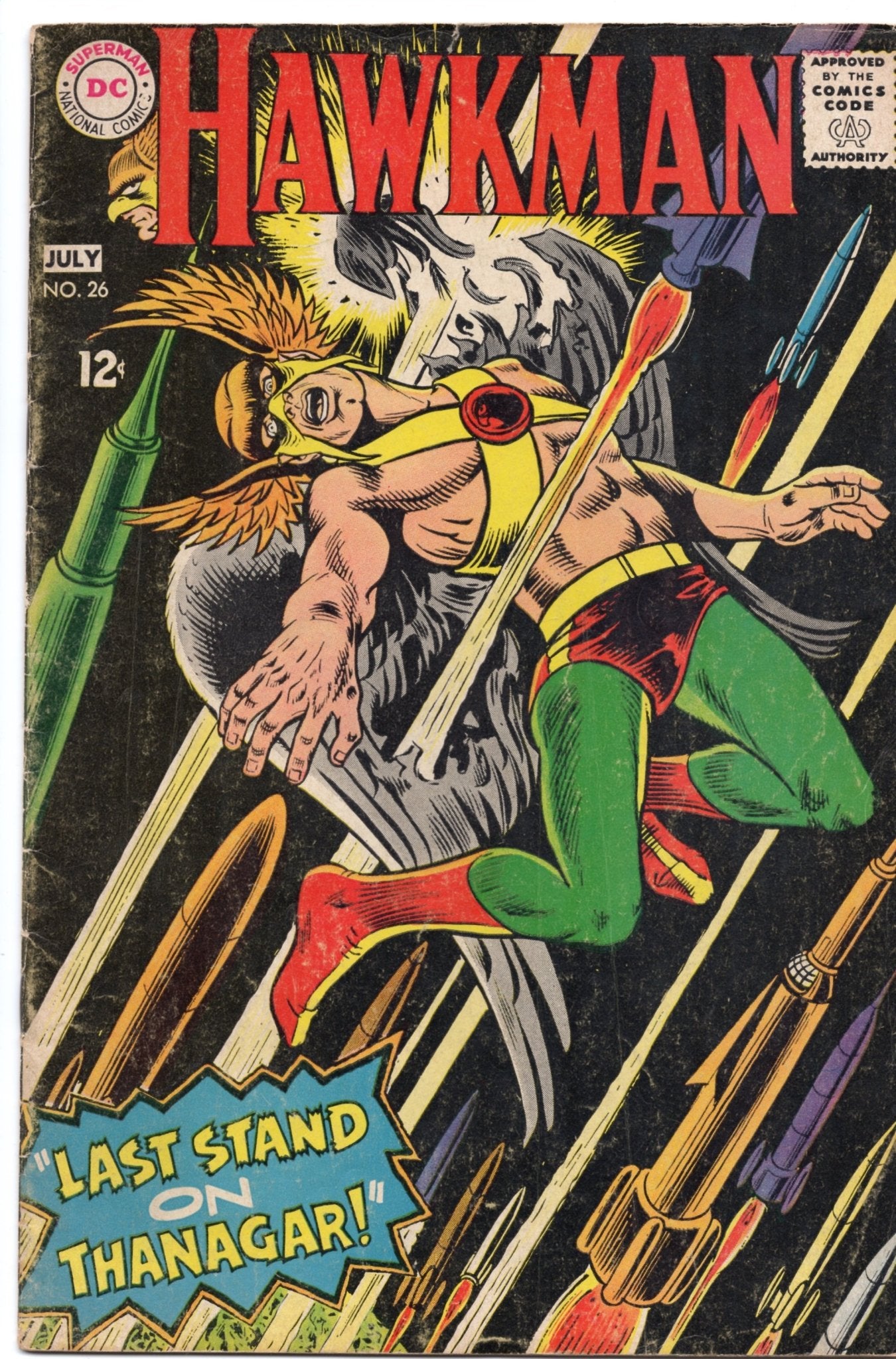 Hawkman 26 (1964 1st Series) - Cadets Toys & Comics