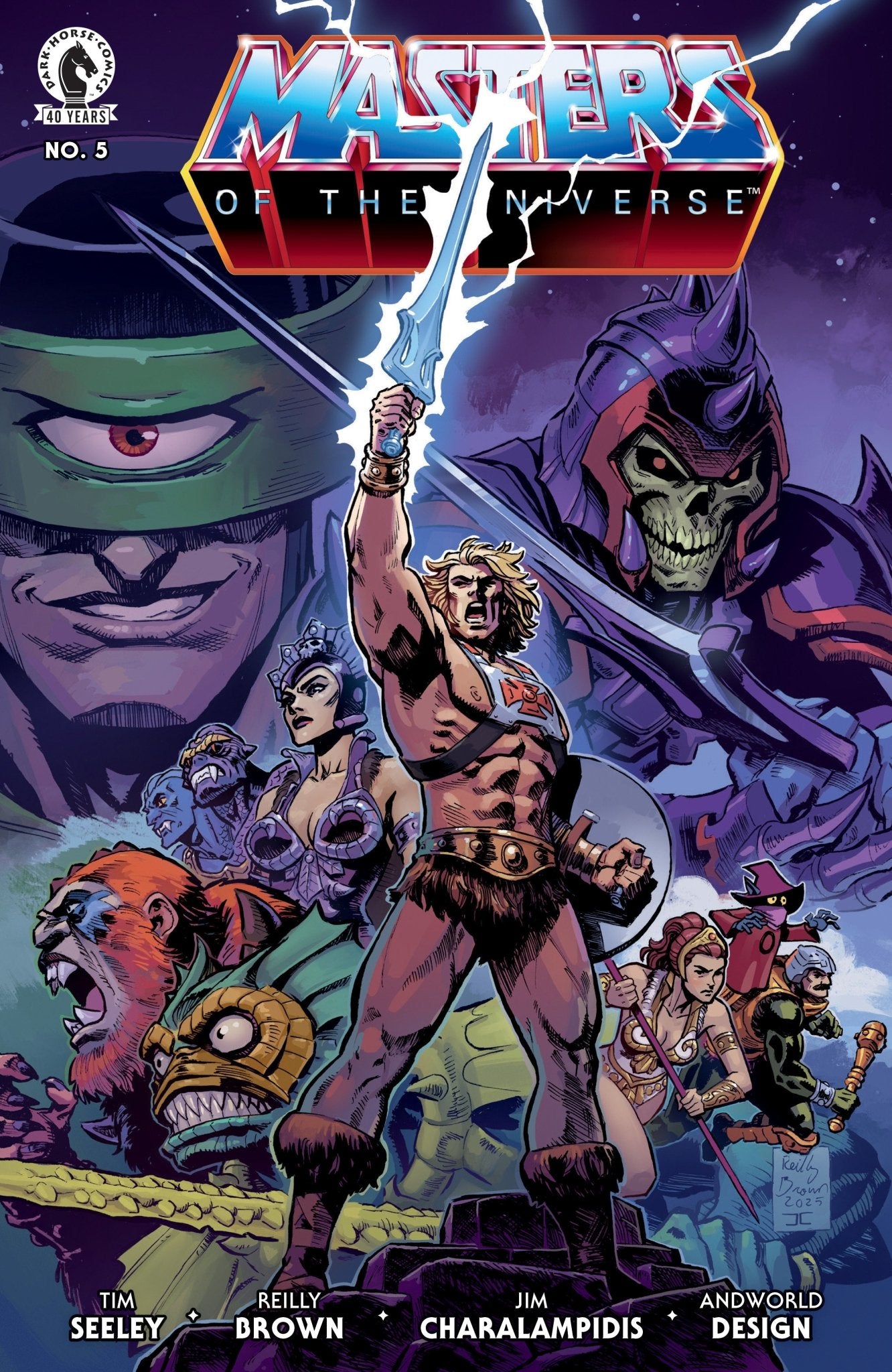 He Man And The Masters Of The Universe 5 (Cover A) (Reilly Brown) - Cadets Toys & Comics