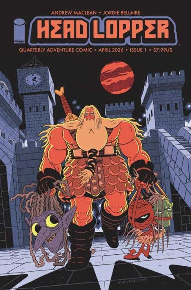 Head Lopper 1 (2026) Cover A Andrew Maclean (Mature) - Cadets Toys & Comics