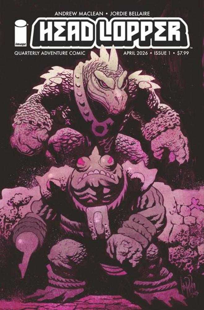 Head Lopper 1 (2026) Cover B James Harren Variant (Mature) - Cadets Toys & Comics