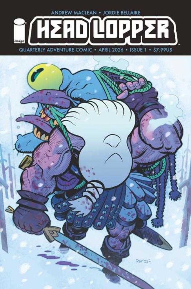 Head Lopper 1 (2026) Cover D Dylan Burnett Variant (Mature) - Cadets Toys & Comics