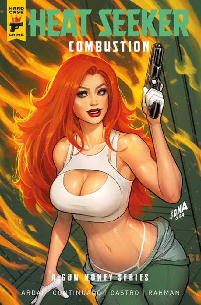 Heat Seeker Combustion A Gun Honey Series TPB Edición de Mercado Directo Portada de David Nakayama (Para adultos)