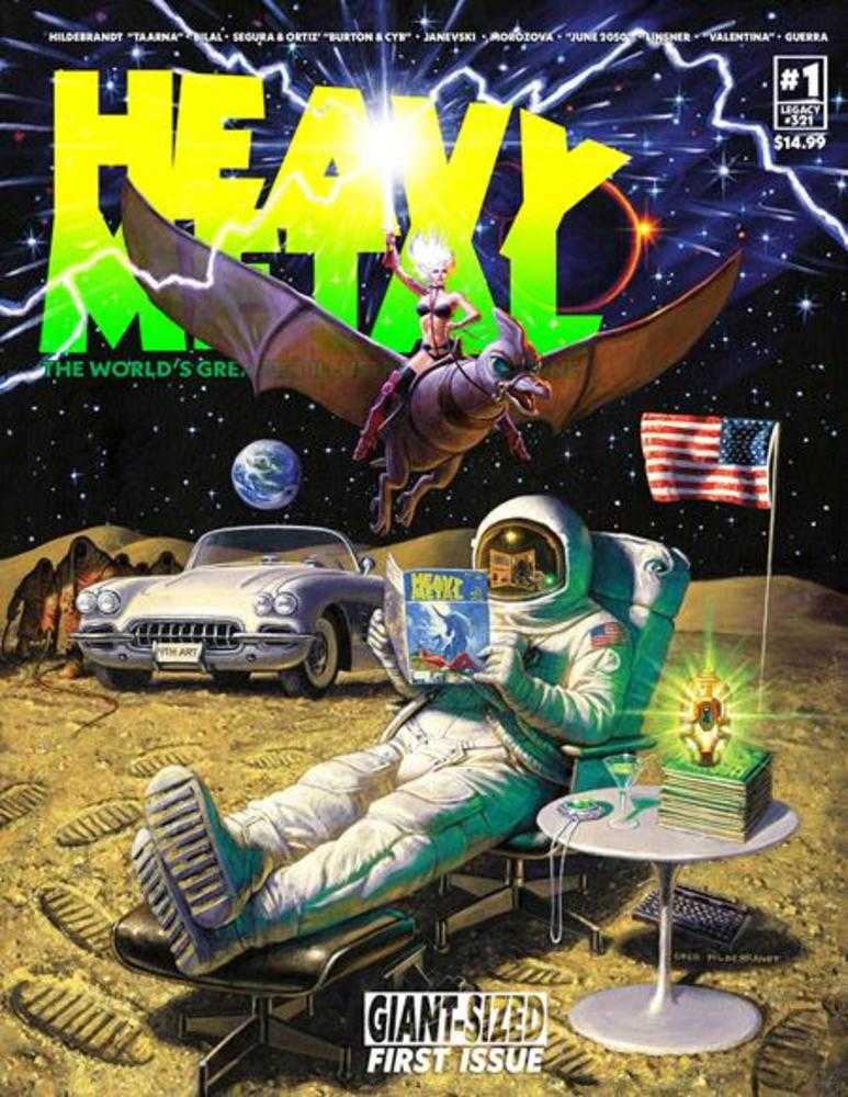 Heavy Metal Magazine 1 Cover A Greg Hildebrandt (Mature) - Cadets Toys & Comics