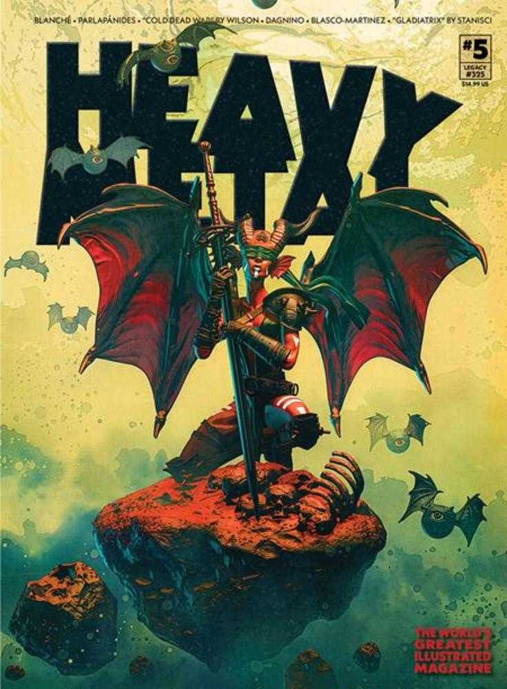 Heavy Metal Magazine 5 Cover A Pascal Blanche (Mature) - Cadets Toys & Comics