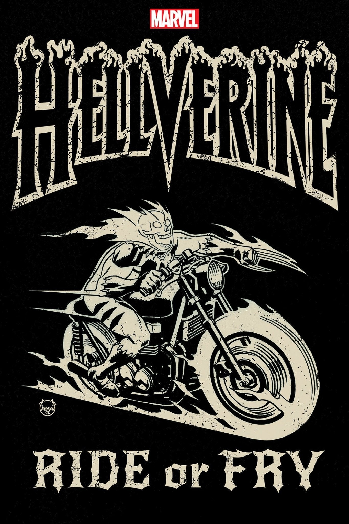 Hellverine 1 Dave Johnson Variant - Cadets Toys & Comics