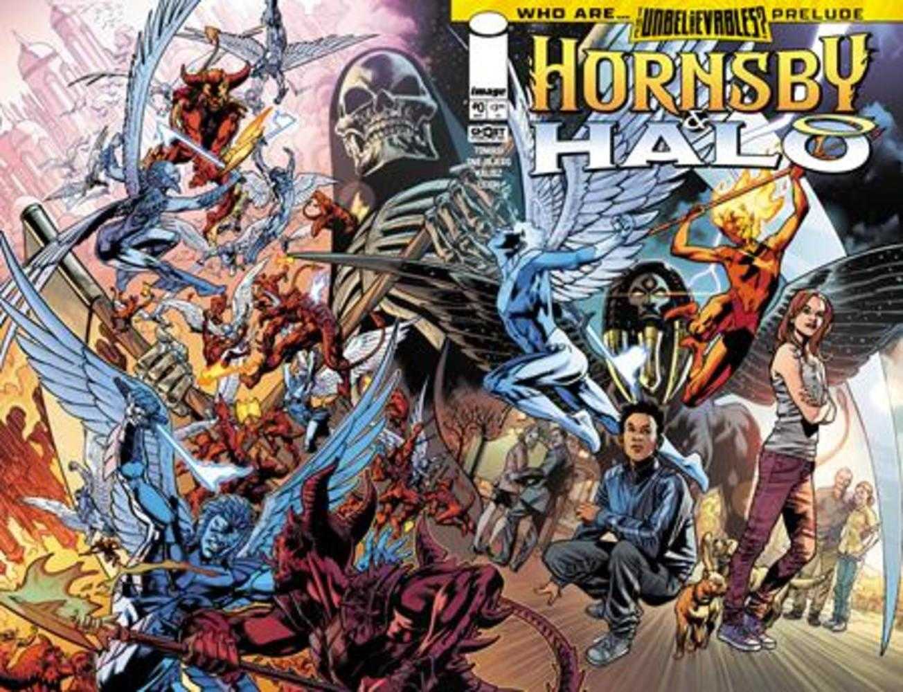 Hornsby & Halo 0 Cover C Bryan Hitch & Brad Anderson Wraparound Variant - Cadets Toys & Comics
