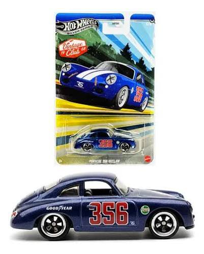 Hot Wheels Silver Series Vintage Club 1968 Porsche 356 Outlaw - Cadets Toys & Comics