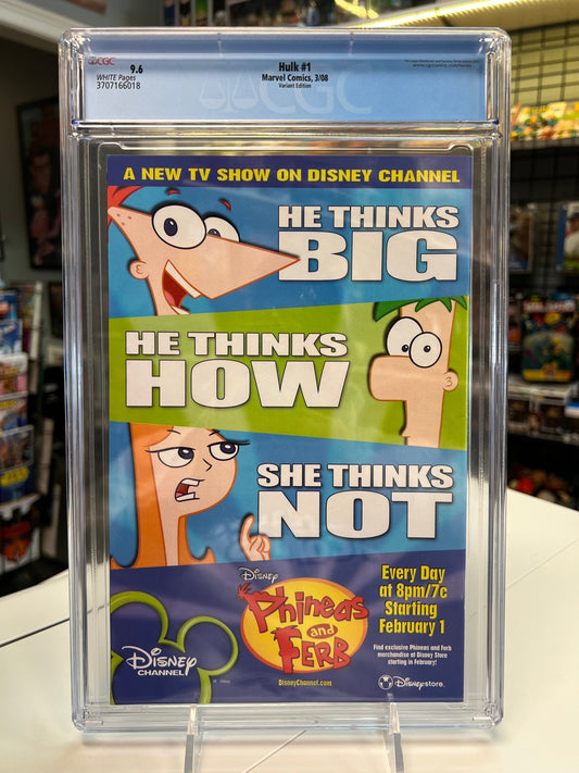 Hulk 1 Daniel Acuna Ratio Variant - CGC 9.6 - Cadets Toys & Comics