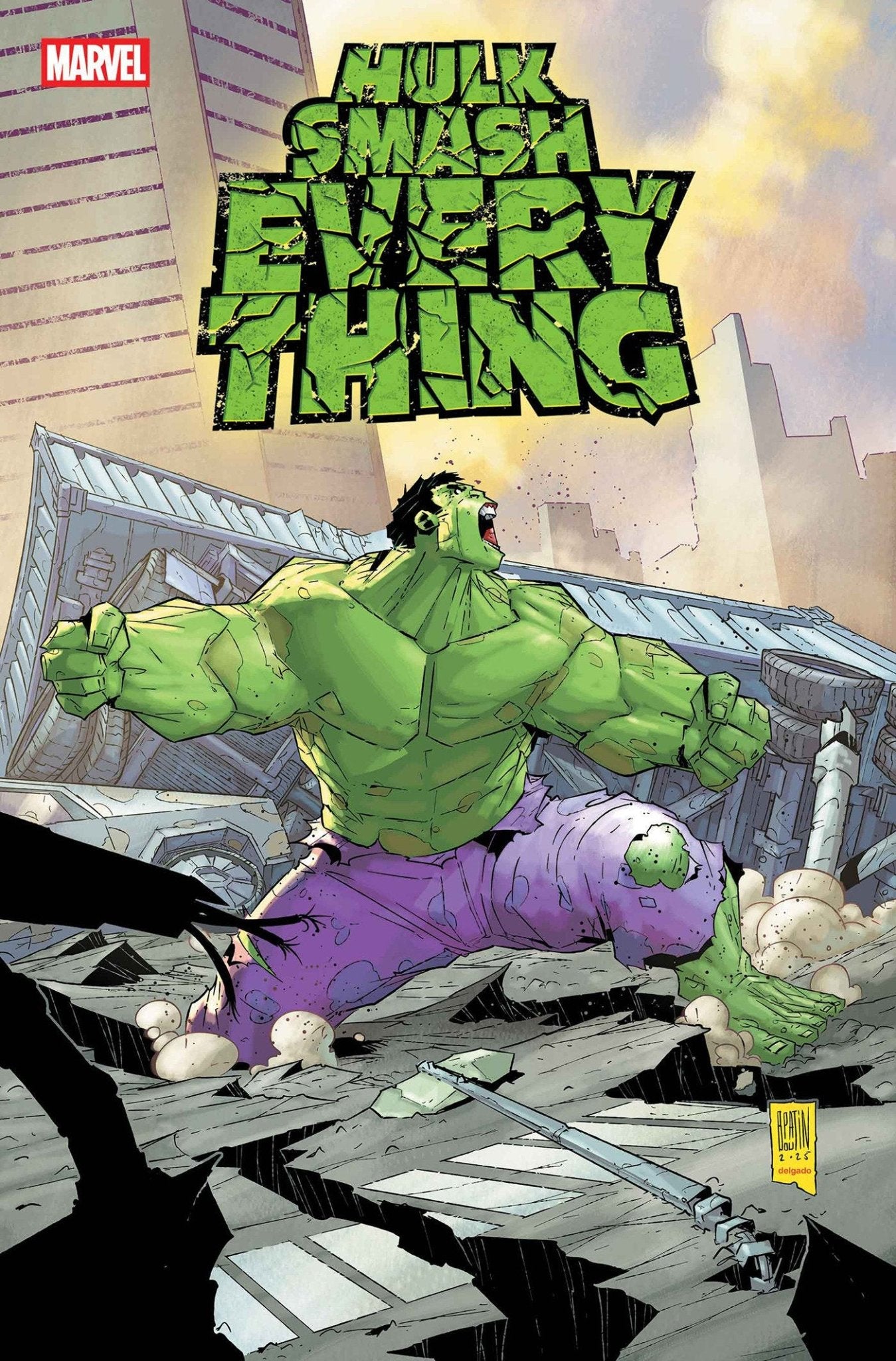 Hulk: Smash Everything 3 Patrick Boutin Variant - Cadets Toys & Comics