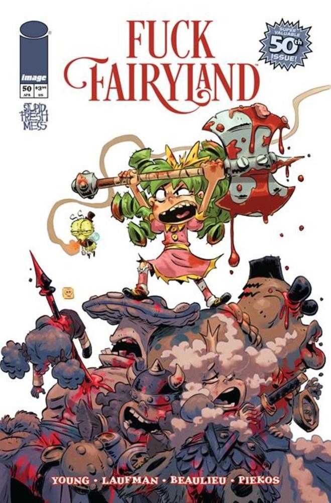 I Hate Fairyland 50 Cover B Derek Laufman F*Ck (Uncensored) Fairyland Variant (Mature) - Cadets Toys & Comics
