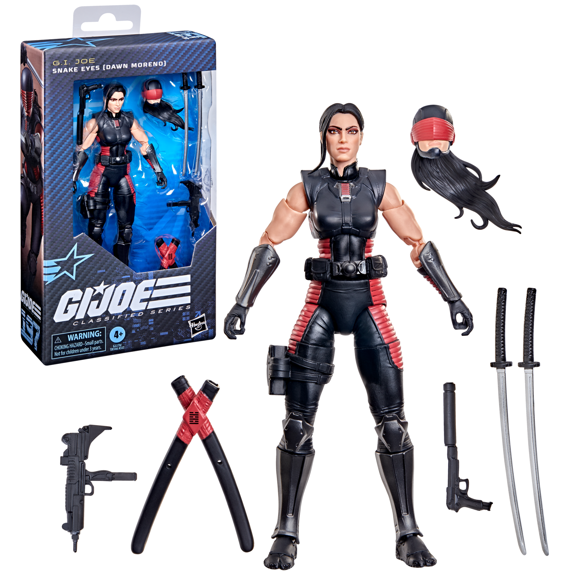 G.I. Joe Classified Series #197, Snake Eyes (Dawn Moreno)