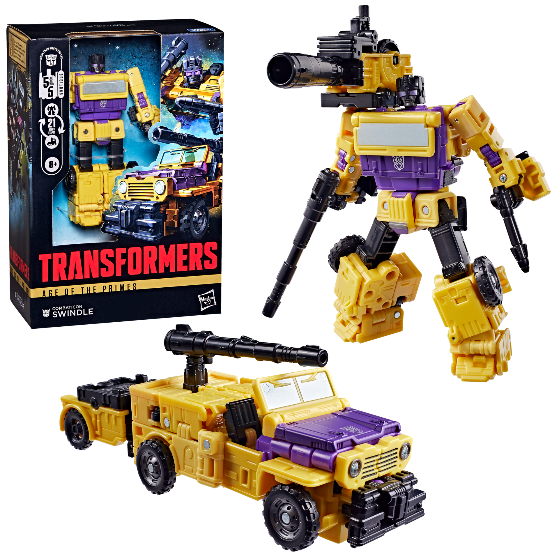 Transformers Age of the Primes Voyager Class Combaticon Swindle