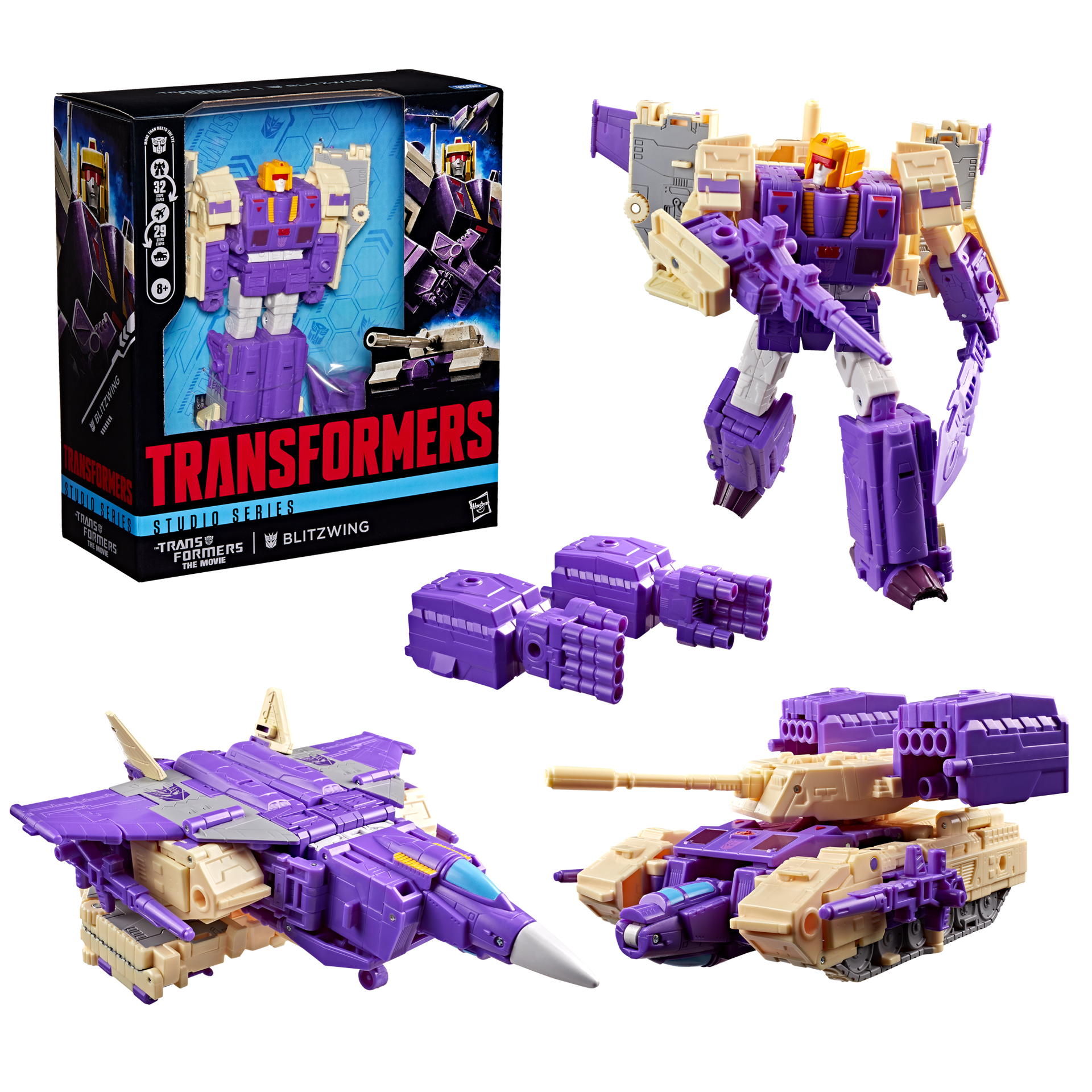 Transformers Studio Series The Transformers: The Movie Leader Class Blitzwing