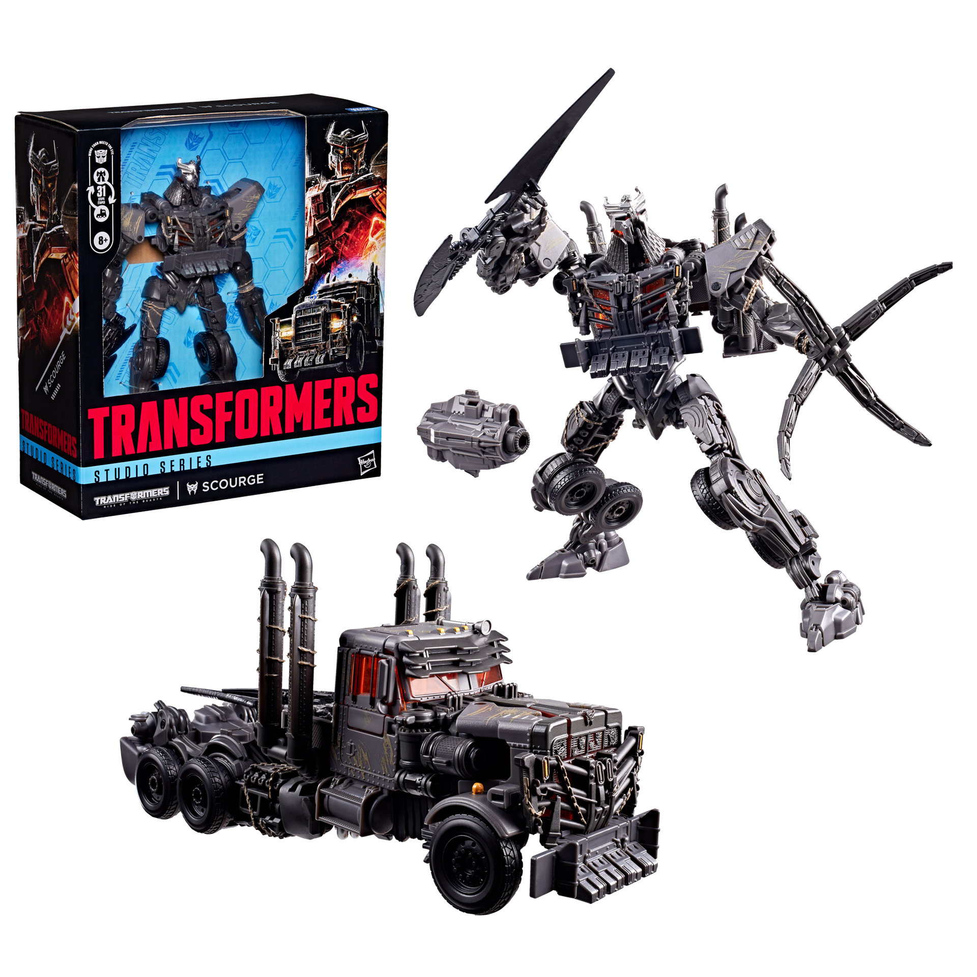 Transformers Studio Series Rise of the Beasts Leader Class Scourge