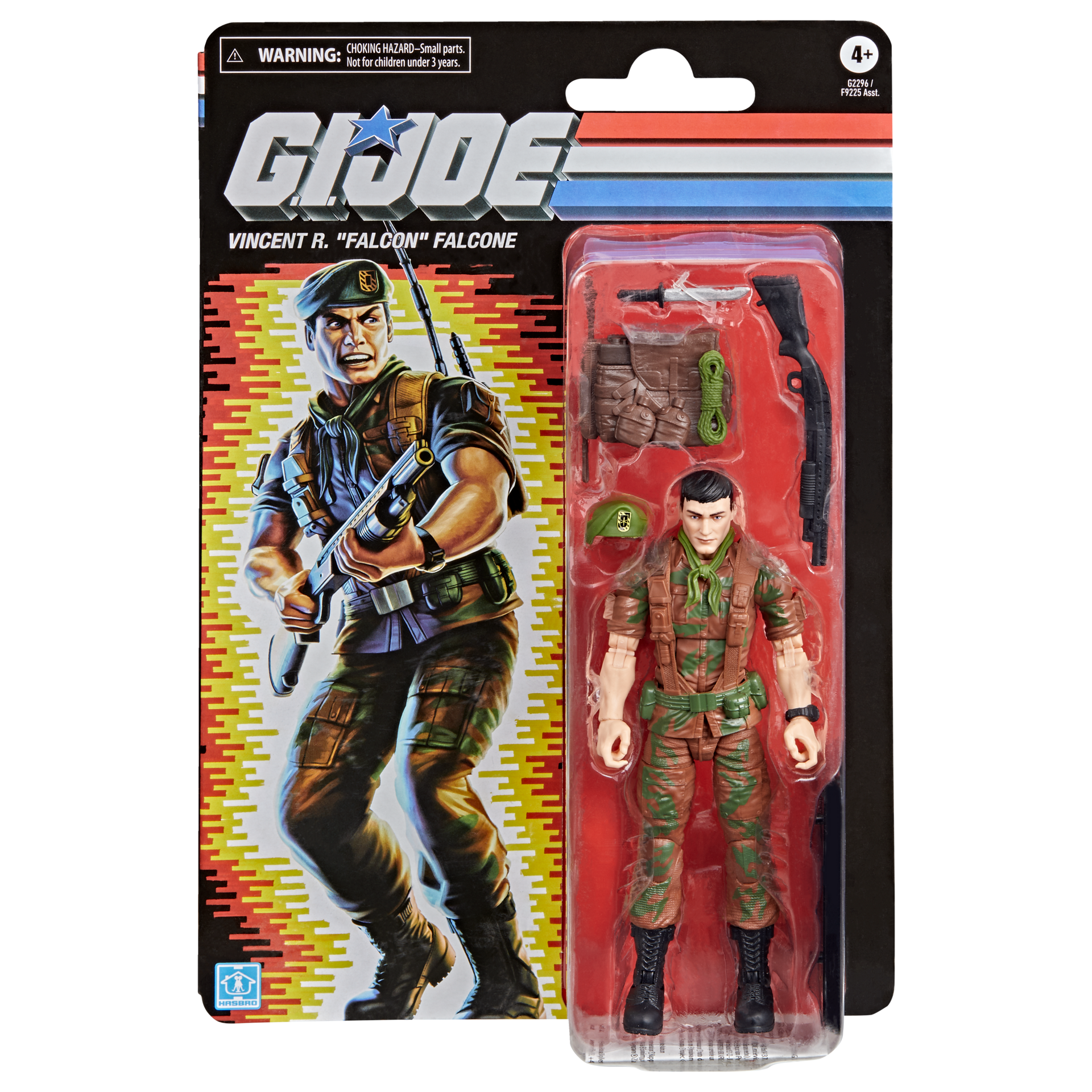 G.I. Joe Classified Series Retro Cardback Vincent R. "Falcon" Falcone