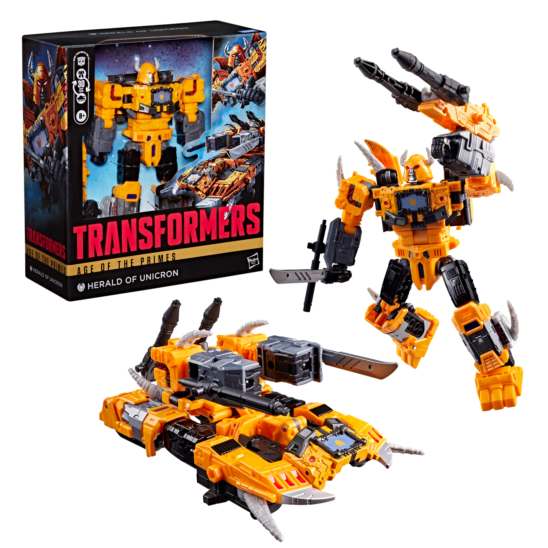 Transformers Age of the Primes Leader Class Herald of Unicron