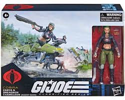 G.I. Joe Classified Series #194, Zanya and Dreadnok Chameleon (Swamp Skier) Vehicle
