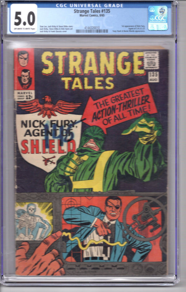 Strange Tales #135 CGC 5.0