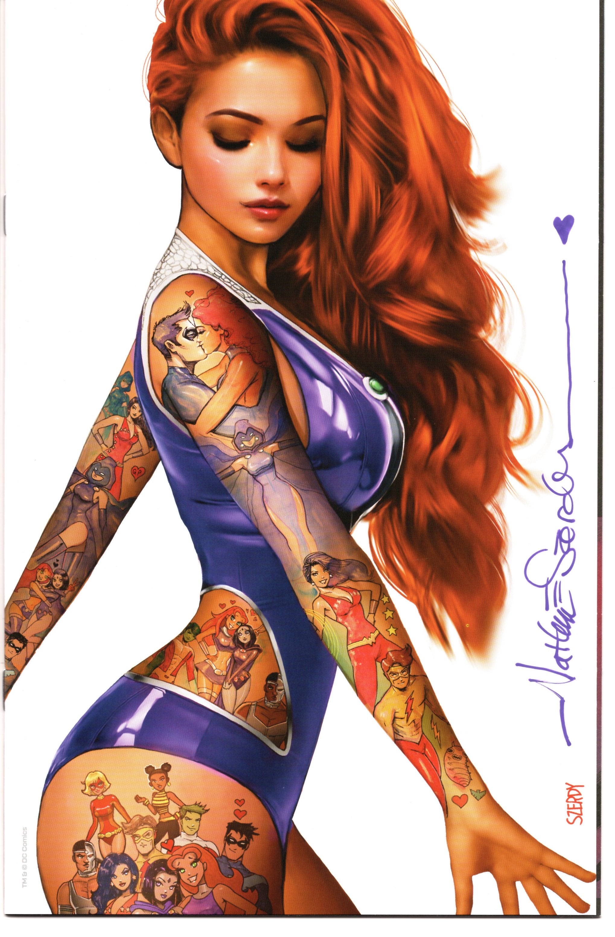 Titans #1 Nathan Szerdy Variant (Signed)