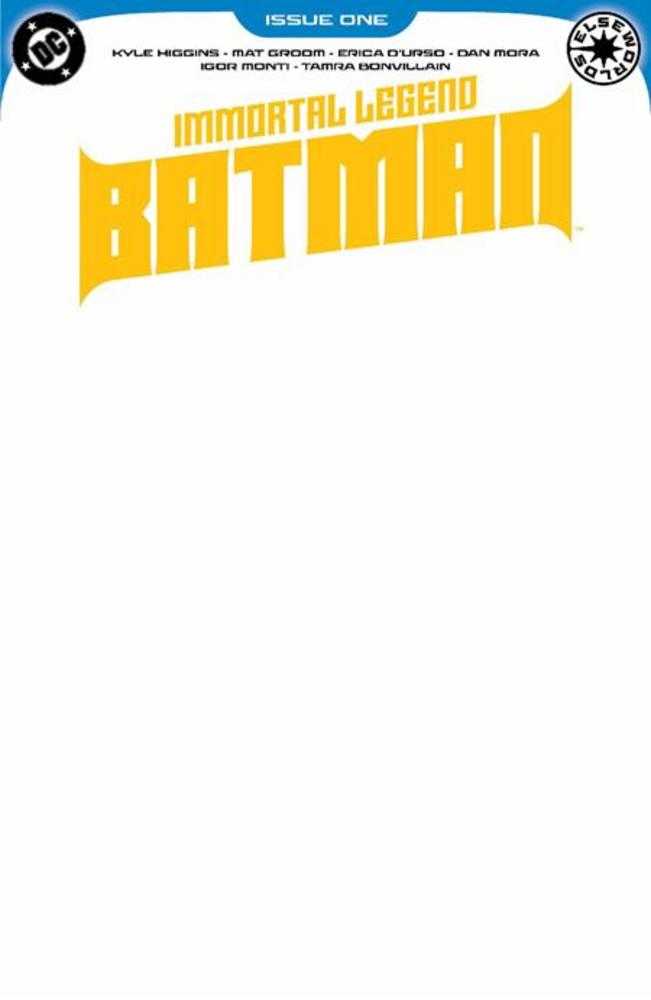 Batman Leyenda Inmortal #1 (de 6) Portada D Variante en Blanco