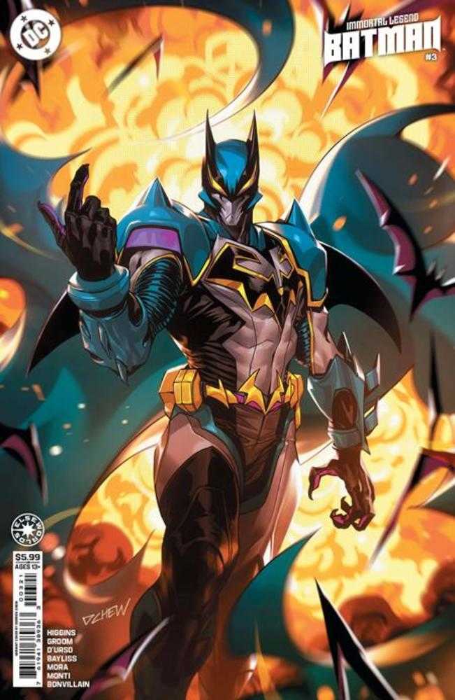 Batman Leyenda Inmortal #3 (de 6) Portada B Variante en cartulina de Derrick Chew