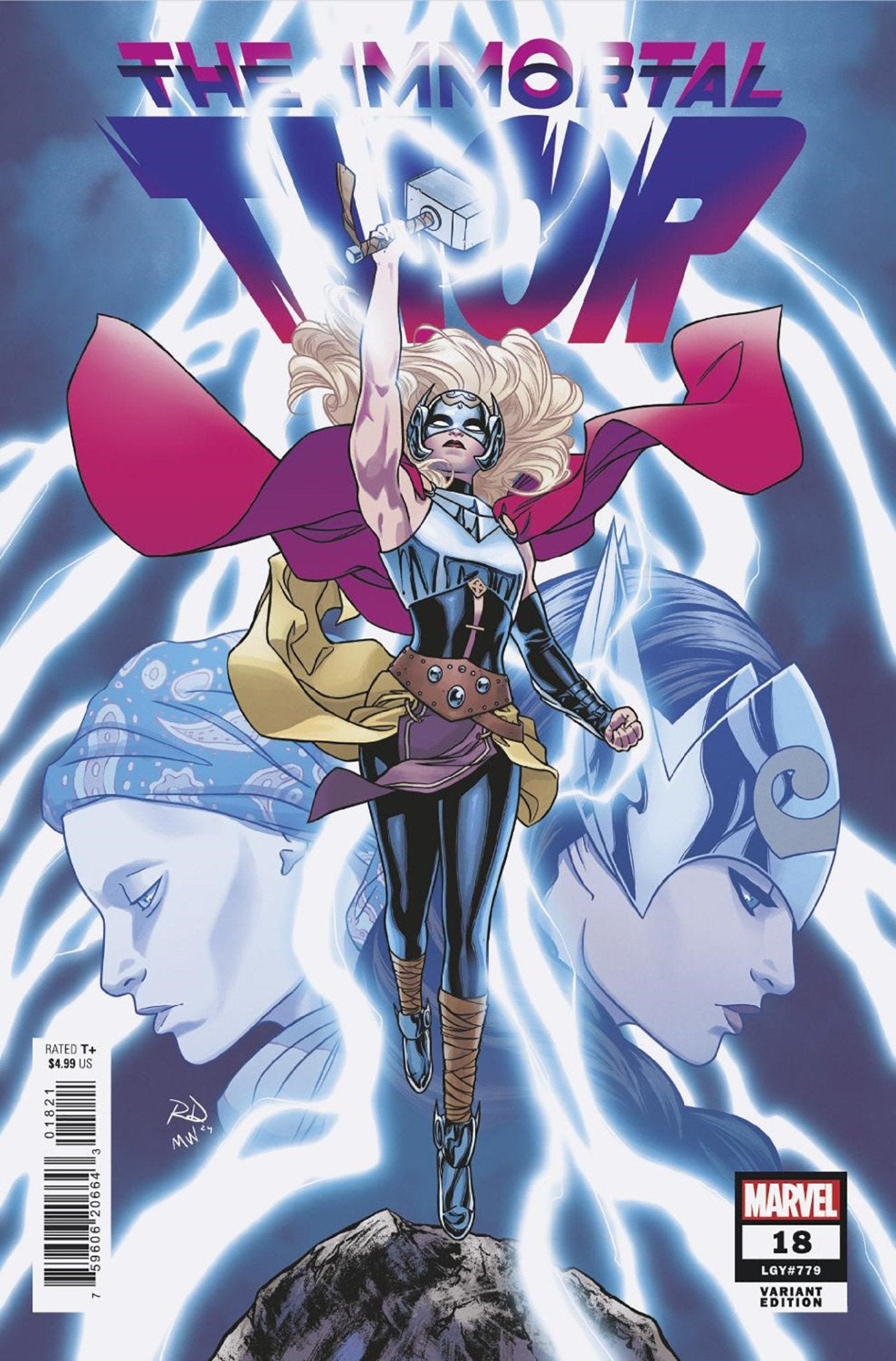 Immortal Thor 18 Russell Dauterman Mighty Thor 10th Anniversary Variant - Cadets Toys & Comics