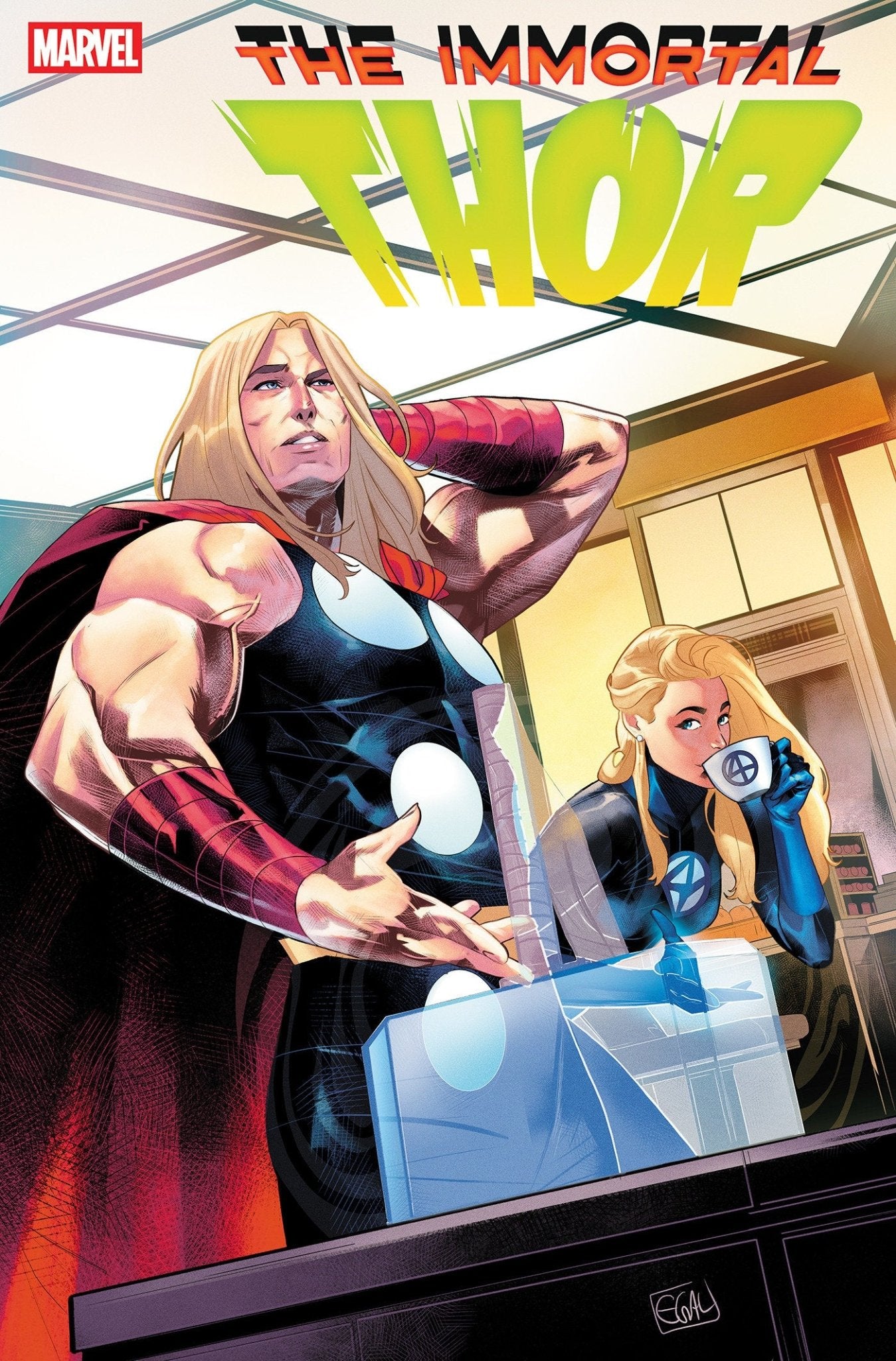 Immortal Thor 21 Edwin Galmon Invisible! Variant - Cadets Toys & Comics
