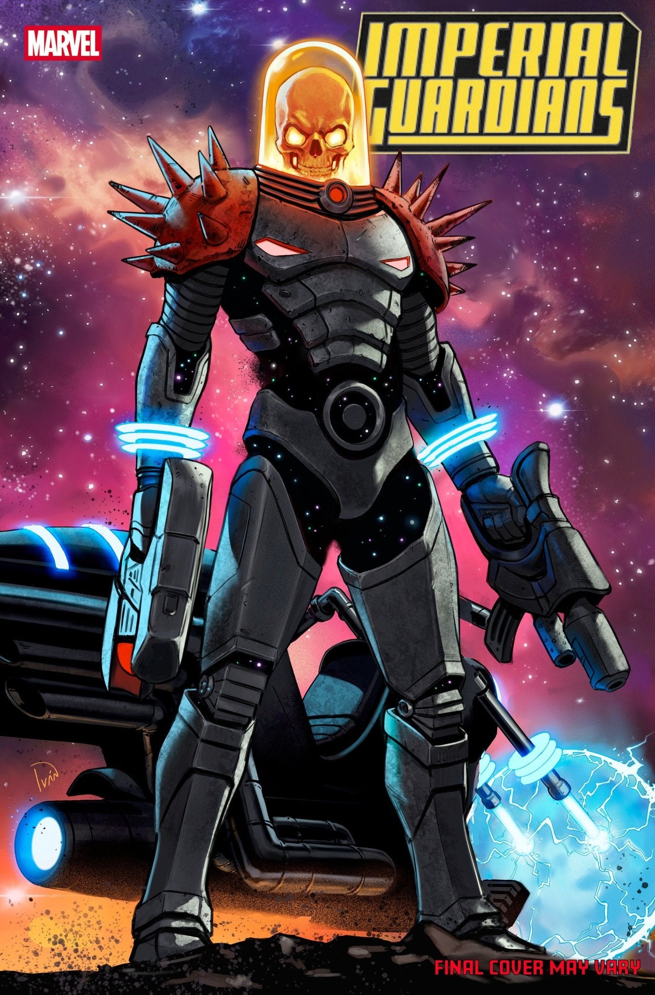 Imperial Guardians 1 Ivan Talavera Cosmic Ghost Rider Variant - Cadets Toys & Comics
