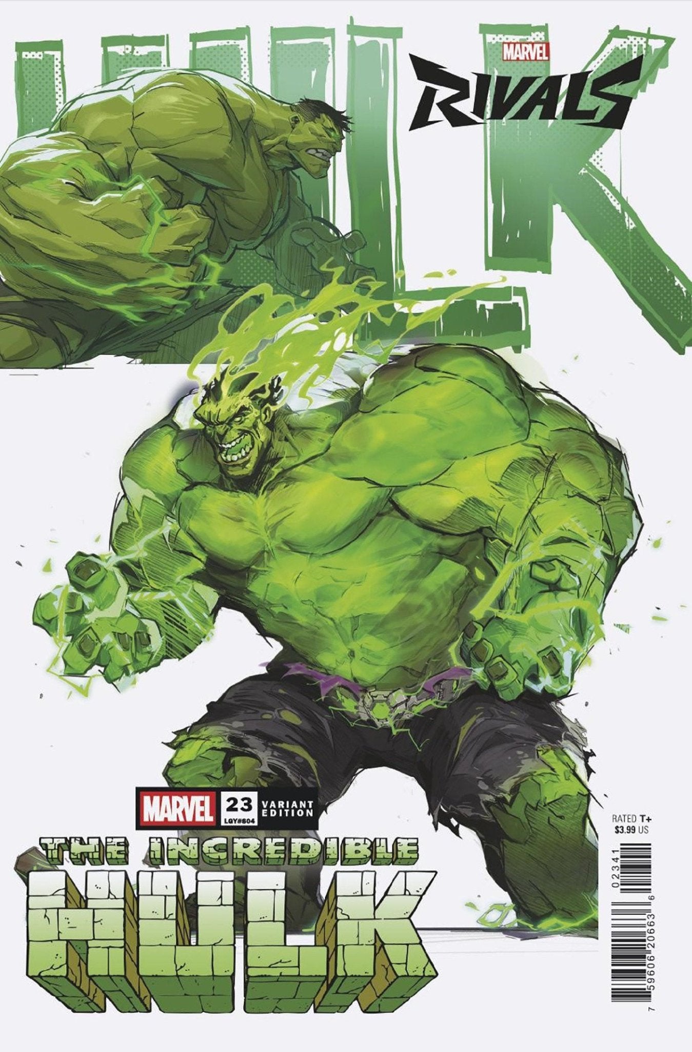 Incredible Hulk 23 Netease Games Marvel Rivals Variant - Cadets Toys & Comics