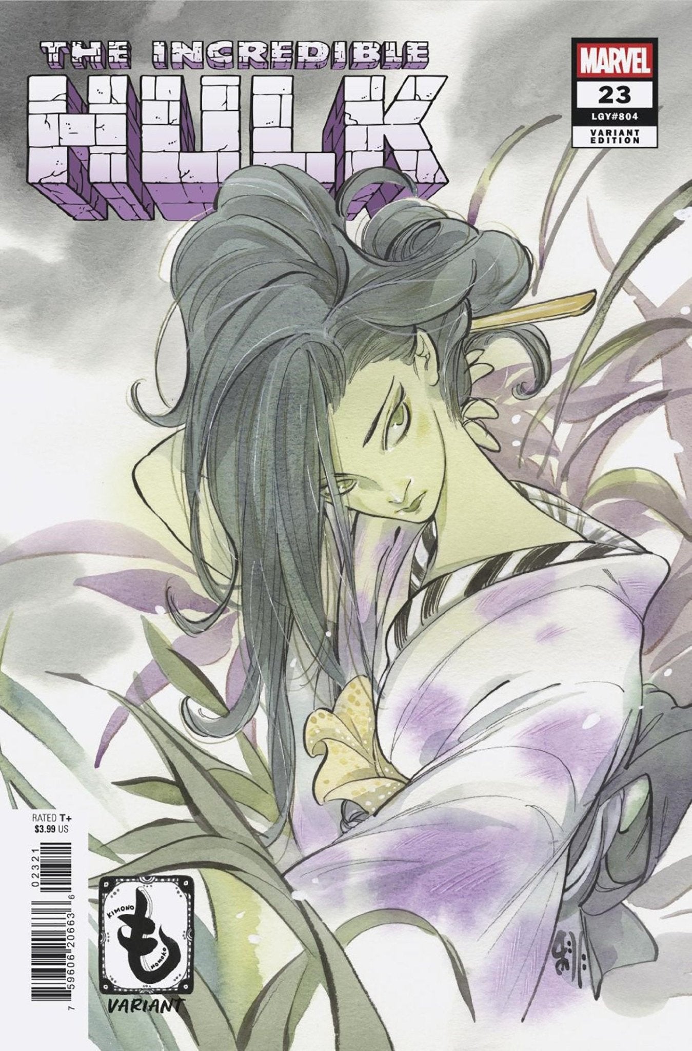 Incredible Hulk 23 Peach Momoko Kimono Variant - Cadets Toys & Comics