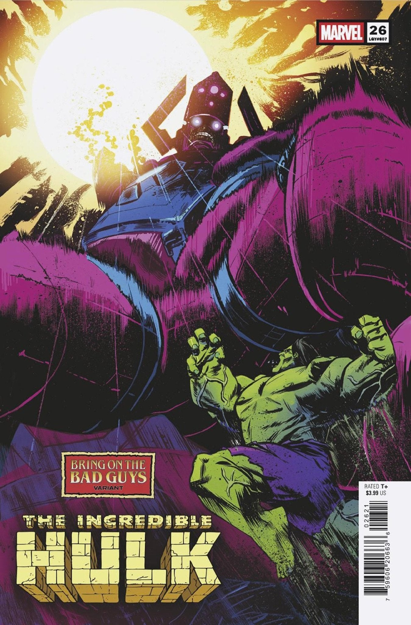 El Increíble Hulk #26 Sanford Greene Variante "Que Vengan los Malos"