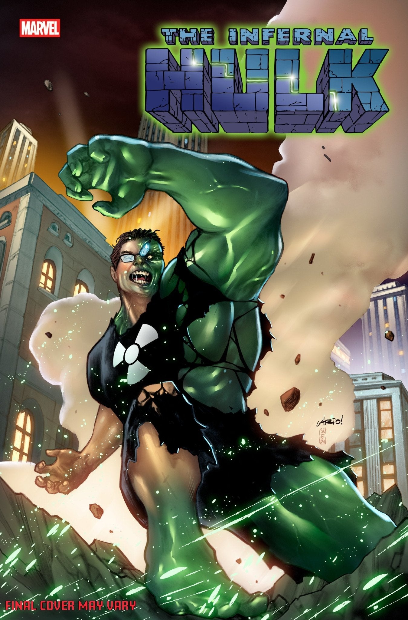 Infernal Hulk 4 Ario Anindito Hell's Kitchen Variant - Cadets Toys & Comics