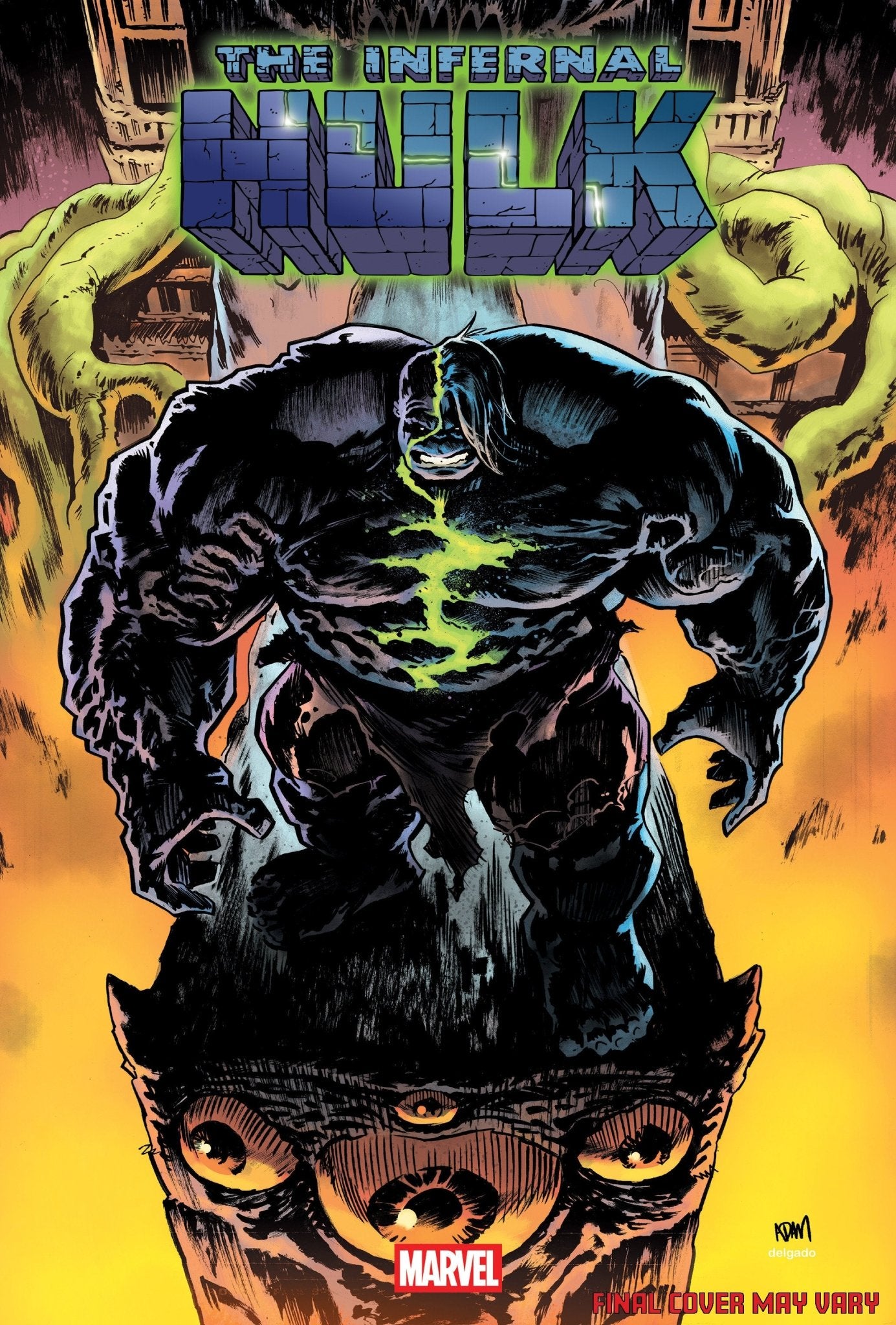 Infernal Hulk 5 Adam Gorham Variant - Cadets Toys & Comics