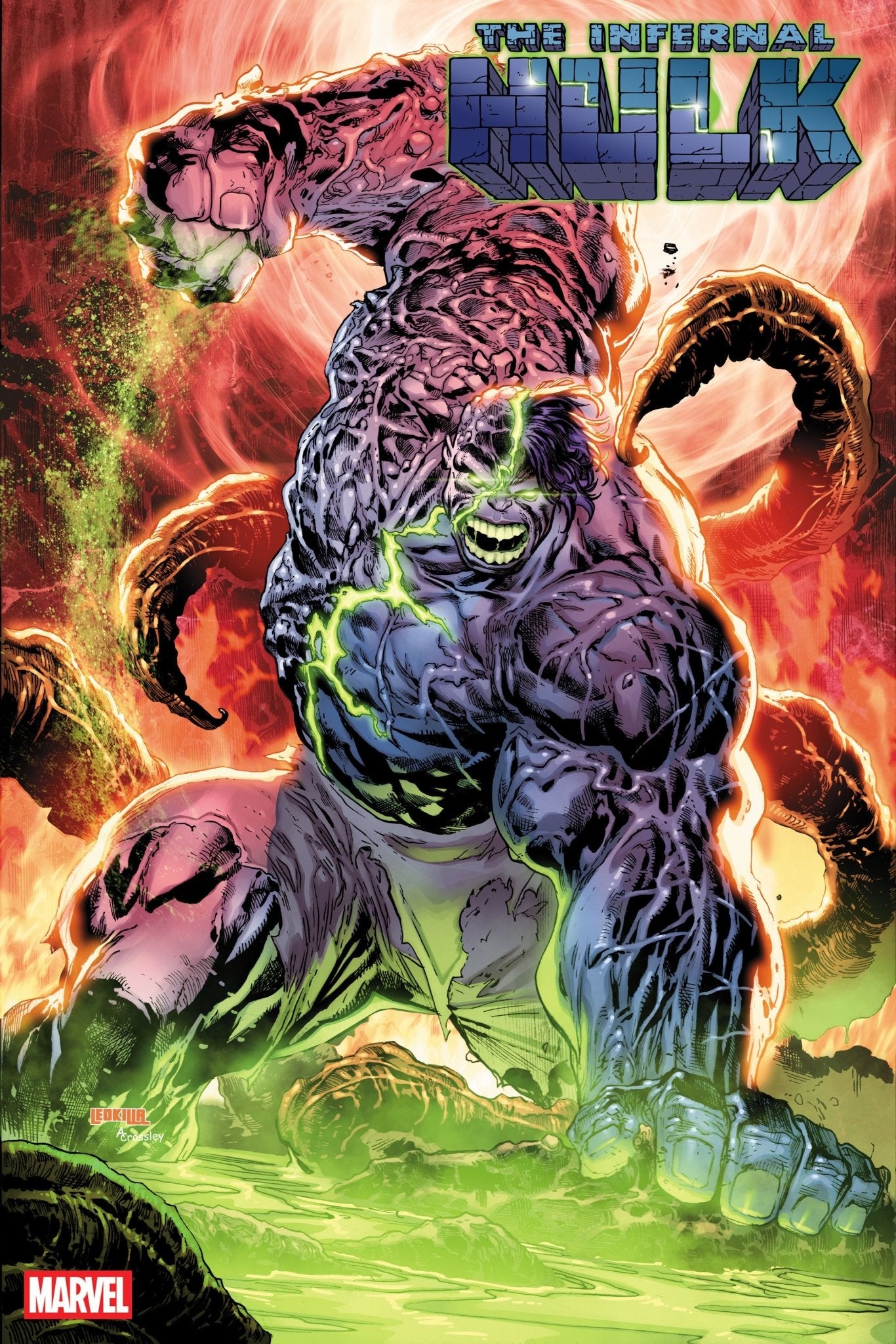 Infernal Hulk 7 Ken Lashley Variant - Cadets Toys & Comics