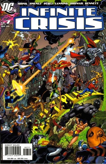 Crisis Infinita #7B (Variante de George Pérez) - Final