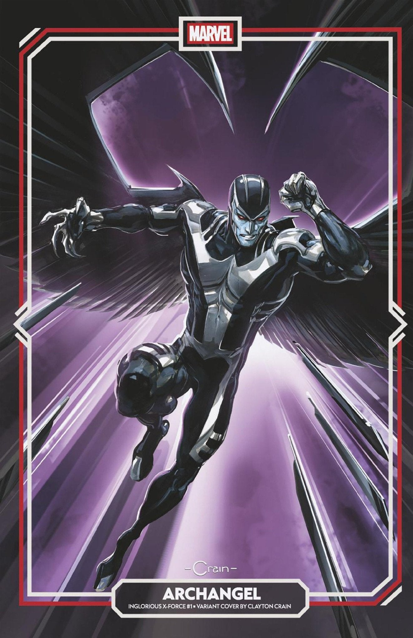 Inglorious X Force 1 Clayton Crain Variant - Cadets Toys & Comics