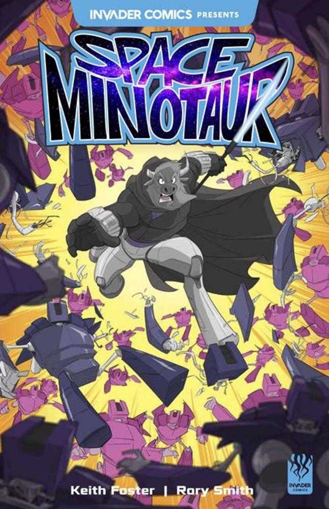 Invader Comics Presents Space Minotaur 1 (One Shot) Cover A Rory Smith - Cadets Toys & Comics
