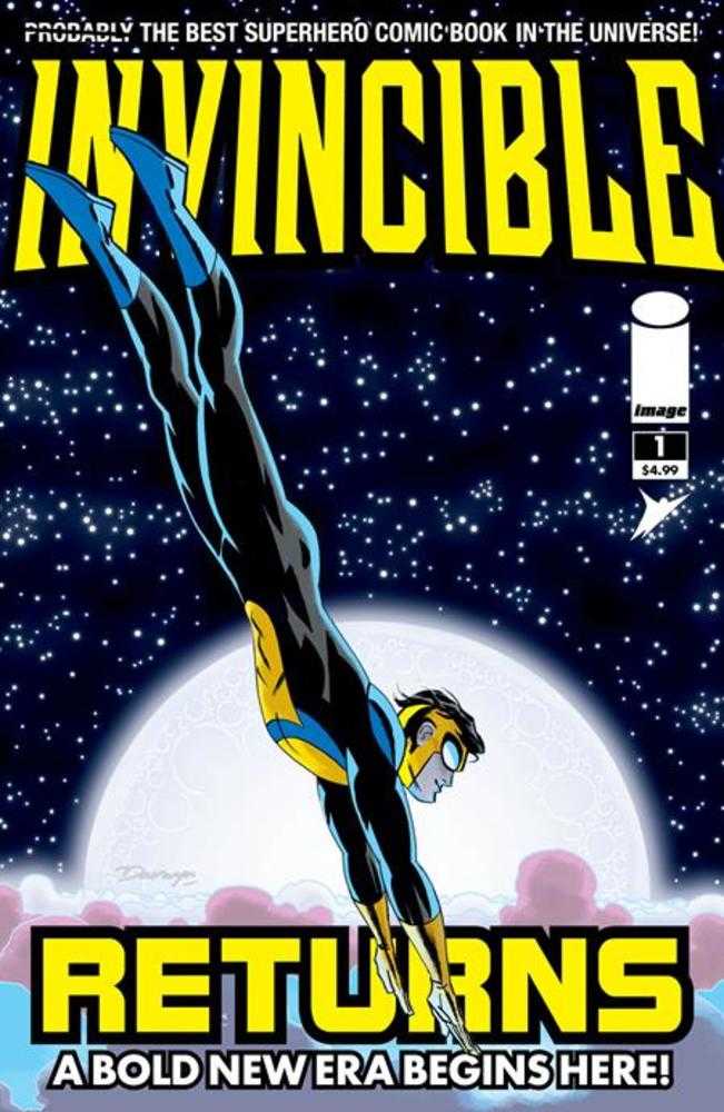 Invincible Returns Facsimile Edition 1 Cover C Darwyn Cooke Variant - Cadets Toys & Comics