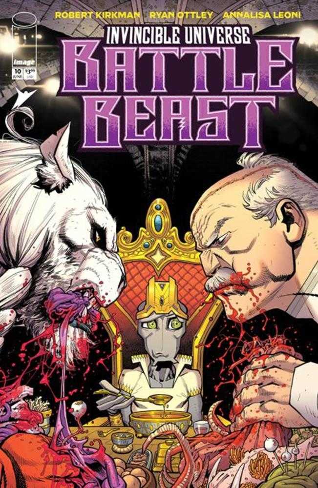 Invincible Universe Battle Beast 10 Cover A Ryan Ottley & Annalisa Leoni - Cadets Toys & Comics