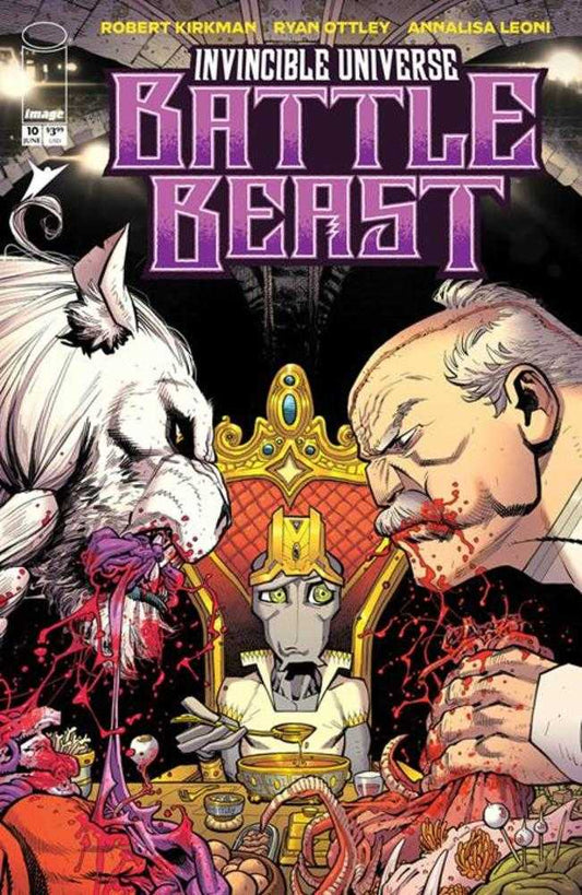 Invincible Universe Battle Beast 10 Cover A Ryan Ottley & Annalisa Leoni - Cadets Toys & Comics