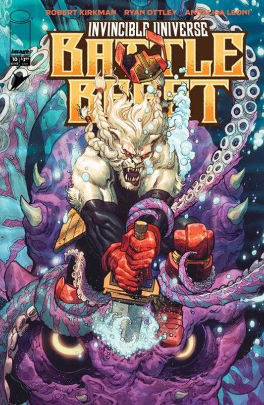 Invincible Universe Battle Beast 10 Cover B Joshua Cassara & Romulo Fajardo Jr Variant - Cadets Toys & Comics