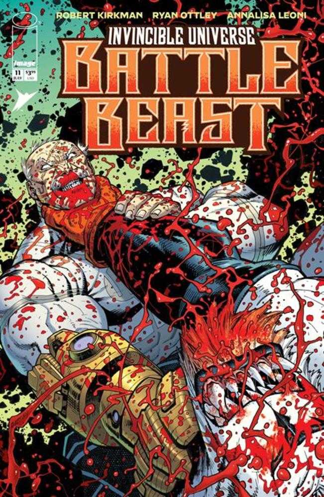 Invincible Universe Battle Beast 11 Cover A Ryan Ottley & Annalisa Leoni - Cadets Toys & Comics