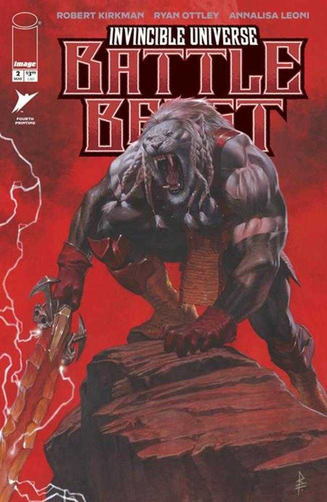 Invincible Universe Battle Beast 2 4th Printing - Cadets Toys & Comics