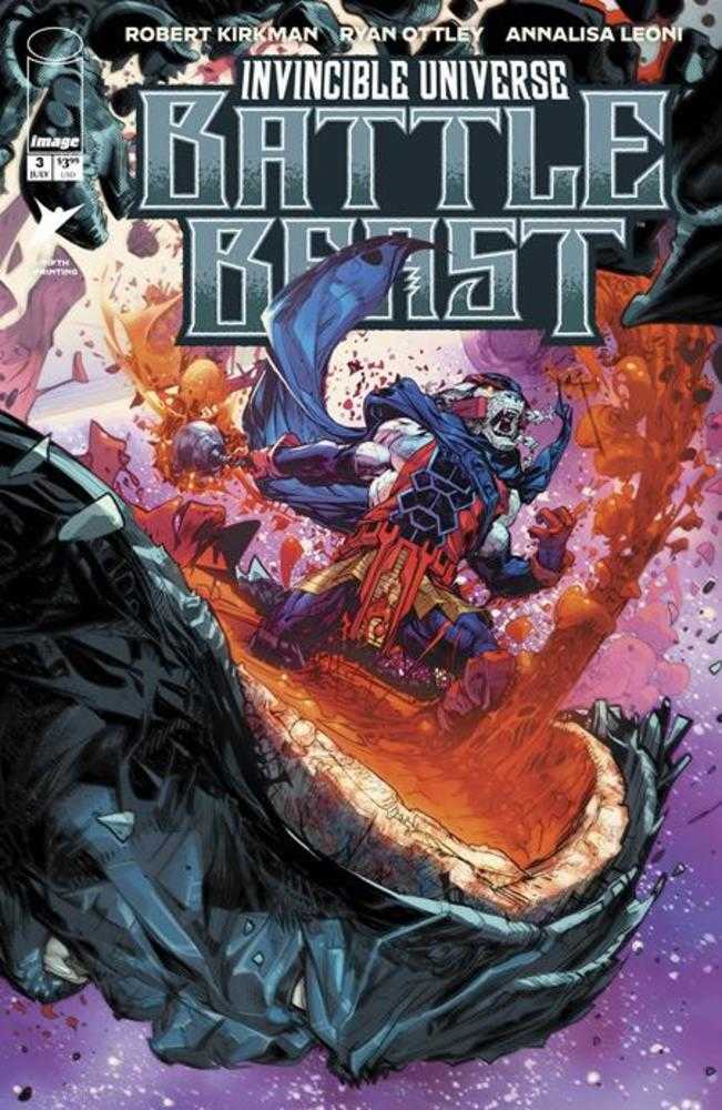 Invincible Universe Battle Beast 3 5th Printing - Cadets Toys & Comics