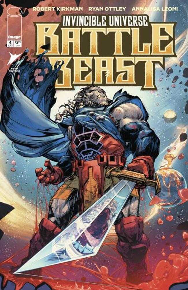 Invincible Universe Battle Beast 4 5th Printing - Cadets Toys & Comics