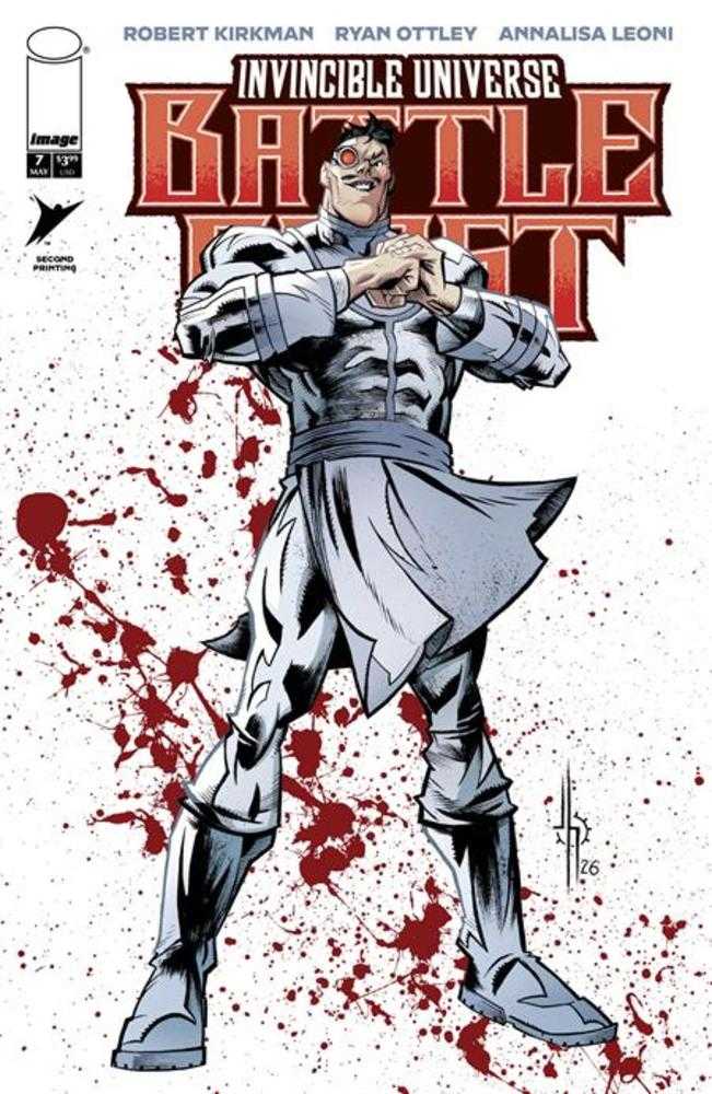 Invincible Universe Battle Beast 7 2nd Printing - Cadets Toys & Comics