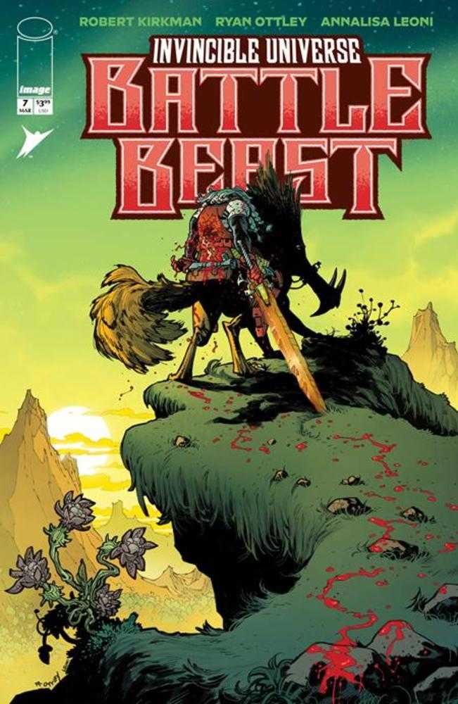 Invincible Universe Battle Beast 7 Cover A Ryan Ottley & Annalisa Leoni - Cadets Toys & Comics