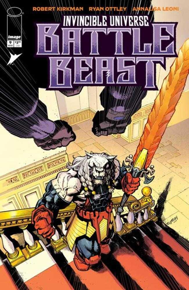Invincible Universe Battle Beast 9 Cover A Ryan Ottley & Annalisa Leoni - Cadets Toys & Comics